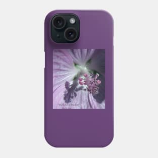 Hollyhock - Super Macro Phone Case