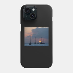 Beautiful Gros Islet Sunset Castries Saint Lucia Caribbean Phone Case