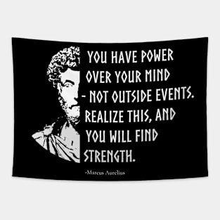 Stoicism Stoic Philosophy Quotes Marcus Aurelius Tapestry