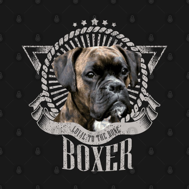 Boxer dog by Nartissima