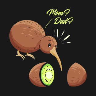 Kiwi Bird Mom and Dad New Zealand Kiwi T-Shirt