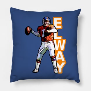 Broncos Elway 7 Pillow