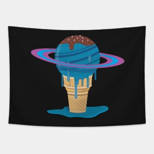 Space is Sweet- Ice Cream Cone Tapestry