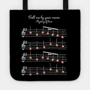 Call me by your name mystery of love peaches song fan art Tote