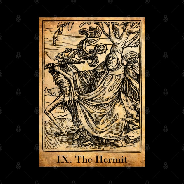 The Hermit Tarot by Gwraggedann