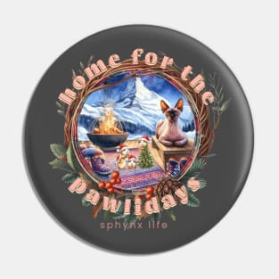 Home For The Holidays Aspen Sphynx Life 23S Pin