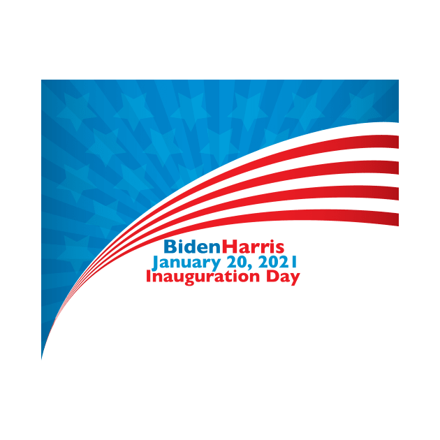 Biden Harris Inauguration Flag by epiclovedesigns