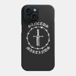 Saint Martin of Tours Broken Sword Barbed Wire Gothic Phone Case