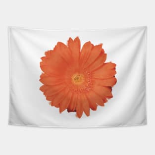 Orange Daisy Flower Tapestry