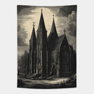 Dark Cathedral Tapestry