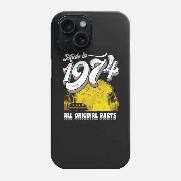 Made in 1974 All Original Parts Phone Case by KsuAnn