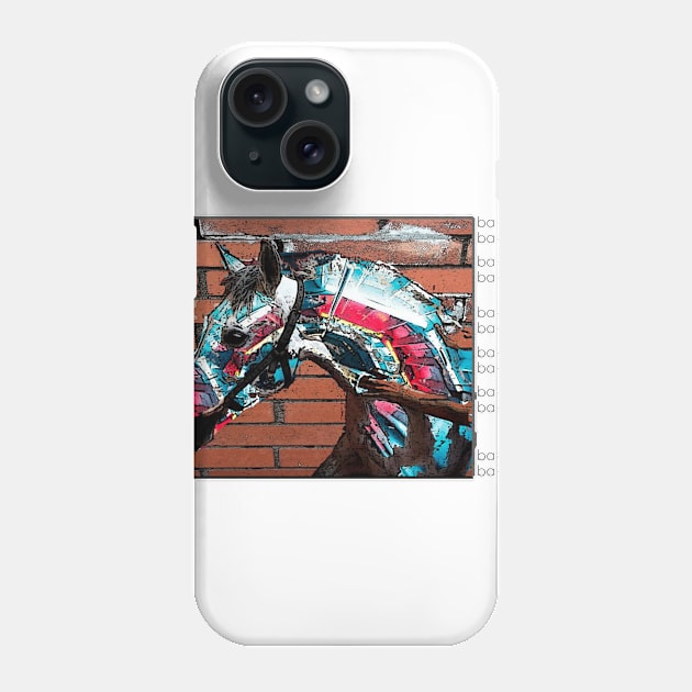 The Sound of a Running Horse Phone Case by DevanGill