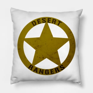 Wasteland Desert Ranger Badge Pillow