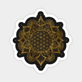 Flower of Life Mandala Magnet