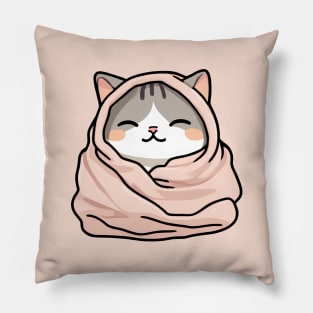 Cute sleepy cat Pillow