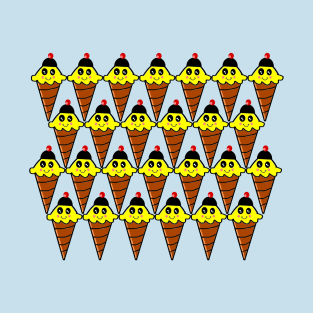 A lot of ice-creams for summer T-Shirt