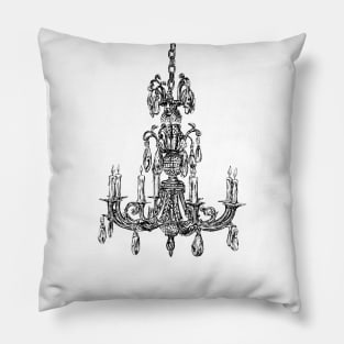 Chandelier print Pillow