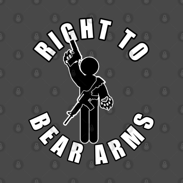 The Right To Bear Arms by  The best hard hat stickers 
