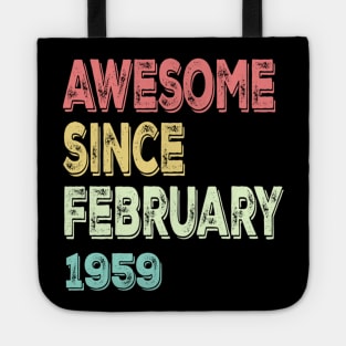 awesome since february 1959 Tote