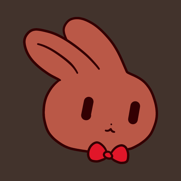 Bowtie Bunny Face by saradaboru