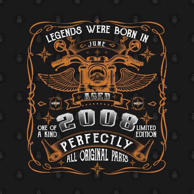 Legends Born In June 2008 15th Birthday by Cartine