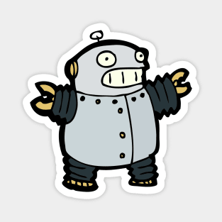 Cute Chubby Android Magnet