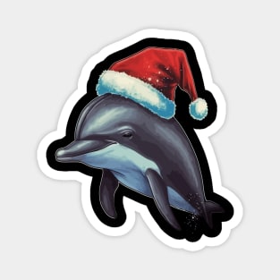 Porpoise Christmas Magnet