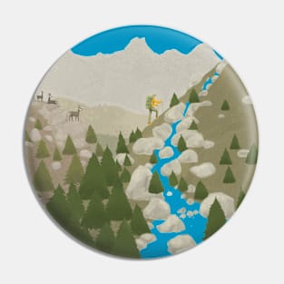 Freedom - Hiking Pin