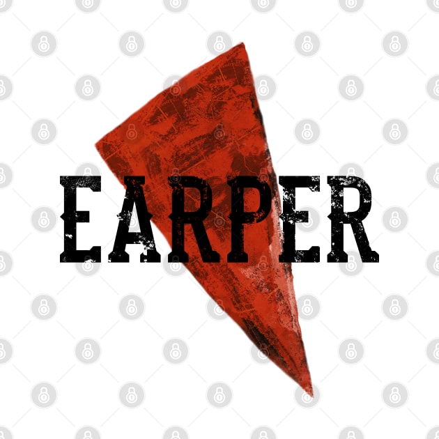 Earper Triangle (Black Text) - Wynonna Earp by Queerdelion