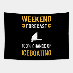 Weekend Forecast Iceboating Iceboater Iceboat Tapestry