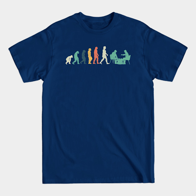 Discover Evolution Chess Chess Piece - Chess - T-Shirt