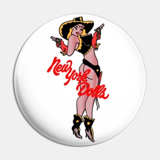 New York Cowgirl Pin