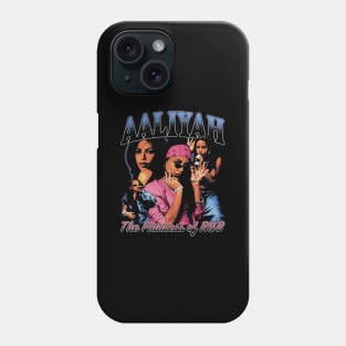 Aaliyah The Princess Of R&B Phone Case