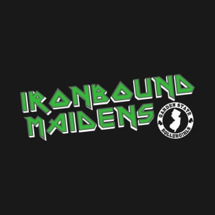 Ironbound Maidens - White Logo T-Shirt