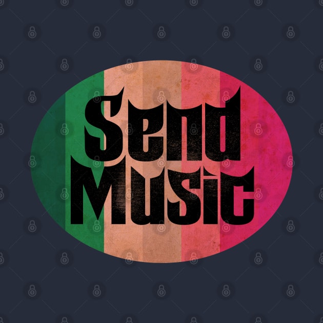 Send Music Vintage by CTShirts