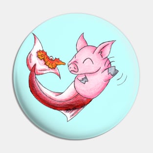 Piggy of the Sea Pin