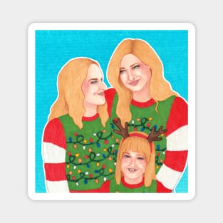 Avalance & bebe xmas Magnet