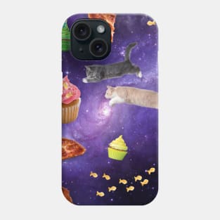 Cats N' Cupcakes in Space Phone Case