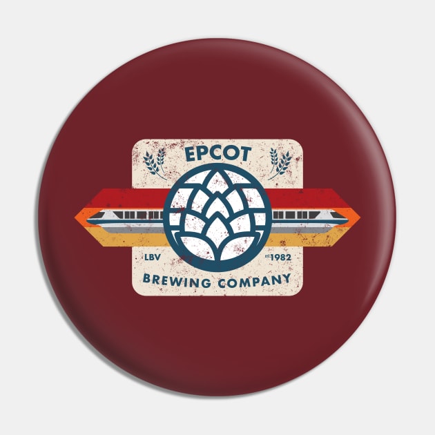 Epcot Brewing Co. v3 Pin by duckandbear