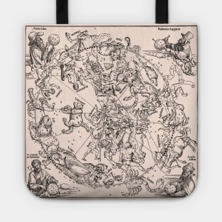 Abstract astrology pattern Tote