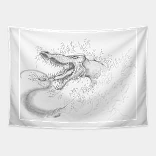 Barracuda Dragon Tapestry