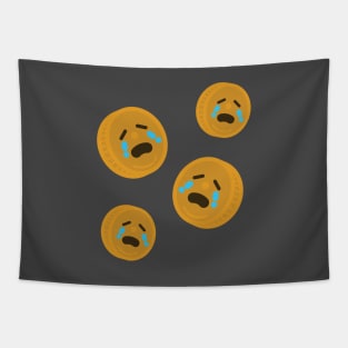 Crying Coins Tapestry