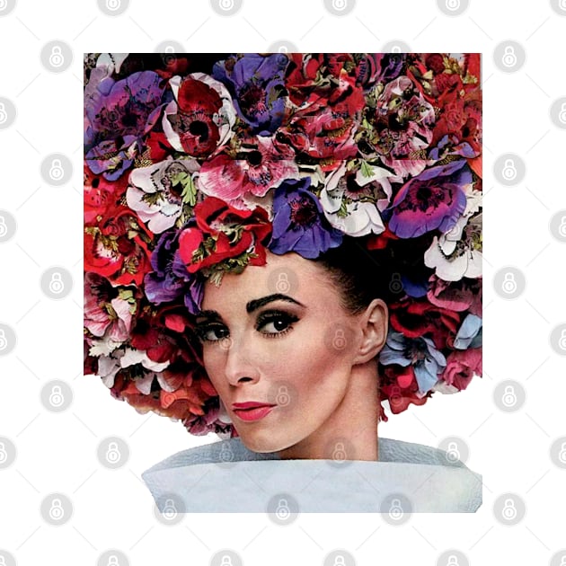 Cher with flower crown by Print&fun