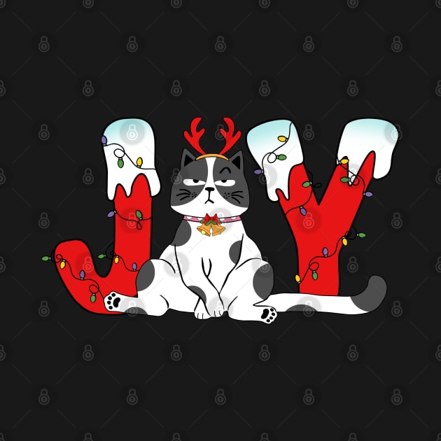 Joy - Angry Christmas Cat by Pop Cult Store
