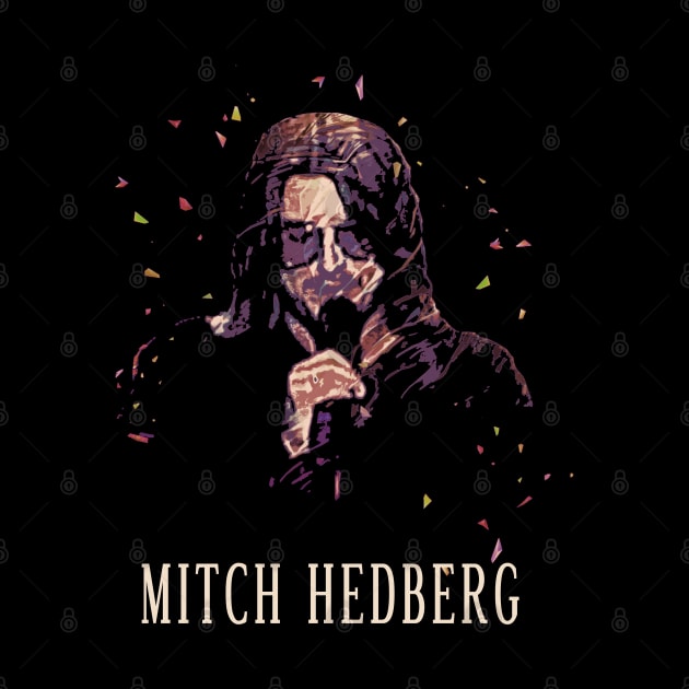 Mitch Hedberg Retro Fan Art by VintageMimi