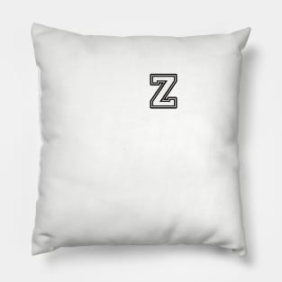 Varsity Liter Z Pillow