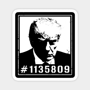 trump mugshot (variant) Magnet