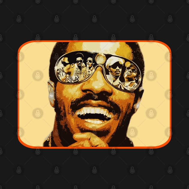 Stevie Wonder by 6ifari