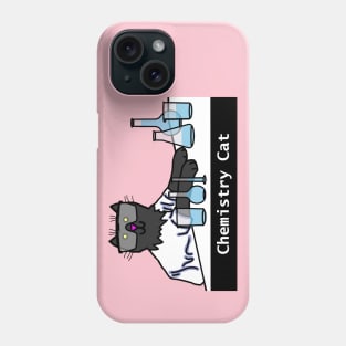 Funny Chemistry Science Cat Phone Case