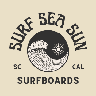 surf sea sun surfboards T-Shirt